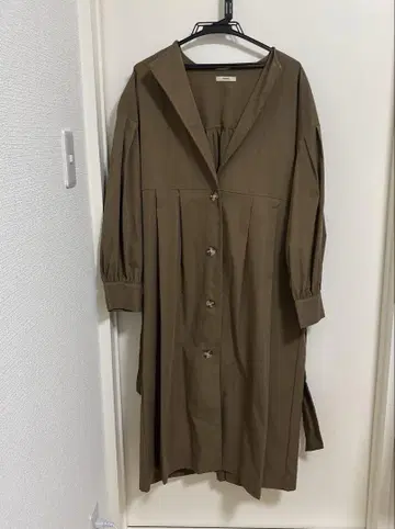 mystic 노카라 자켓 브라운