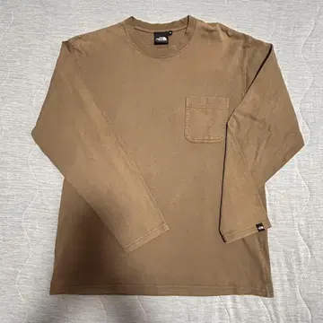 The North Face 카키 긴팔 셔츠