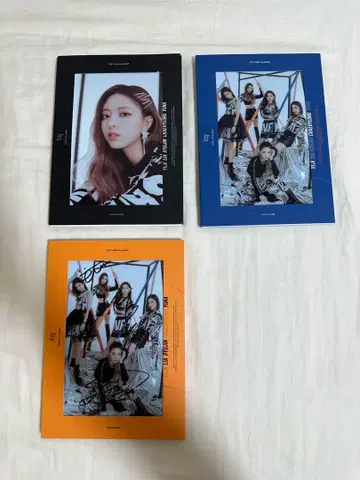 itzy 사인 포함 K-POP 앨범 3장 세트