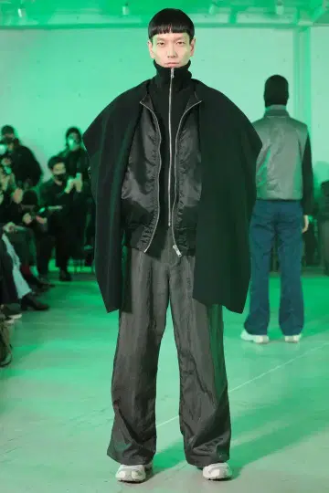 AVALONE 스웨이드 블루종 22AW