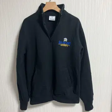 Champion SJSU 하프 지퍼 맨투맨