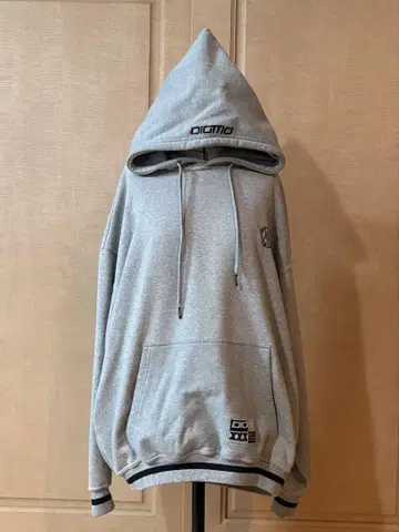 DIGMO 그레이 후드티 bboy