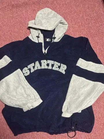 STARTER 후드 부착 후드티 90s