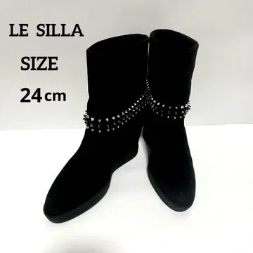 LE SILLA 레라 숏부츠 스터드