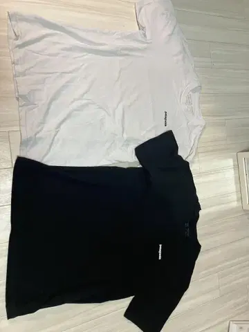 patagonia T셔츠 M사이즈 화이트 블랙 2장 세트