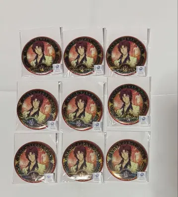 문호 스트레이독스 복권 메이트 오다 사쿠노스케 캔뱃지 9개 세트