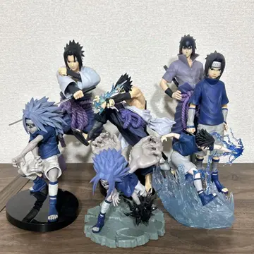 NARUTO 우치하 사스케 피규어 7체 세트