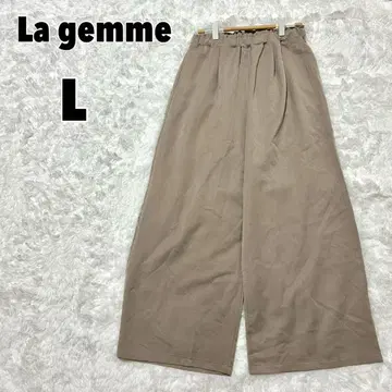 La gemme 라지엠 (L) 와이드 팬츠 캐주얼