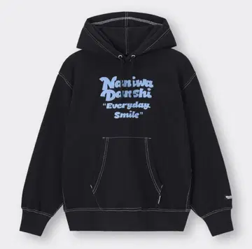 나니와단시 GU 콜라보 후드티