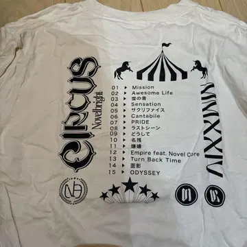 Novelbright CIRCUS popup 티셔츠