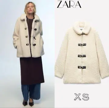 ZARA 코트 보아 자켓