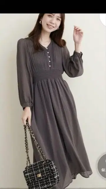 택 포함 새상품. 내추럴 꾸뛰르 원피스