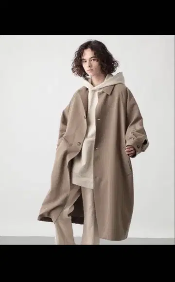 [ HARE ] 돌먼 BIG 스텐카라 코트