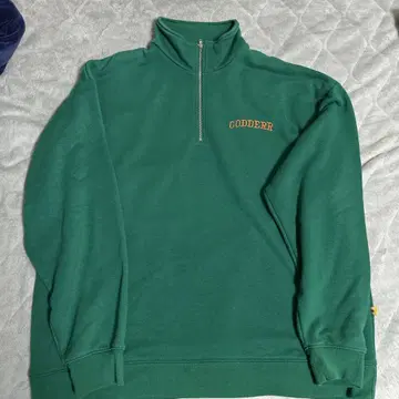 CODDERR 그린 하프 지퍼 트레이닝복