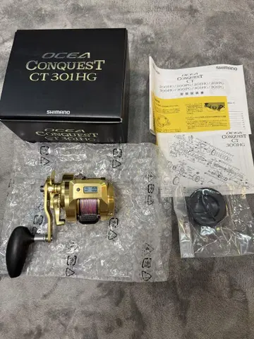 SHIMANO 시마노 오시아 CT 301HG 베이트 낚시릴 왼쪽 감기