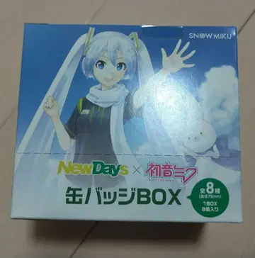 NewDays 하츠네 미쿠 캔뱃지 BOX 미개봉