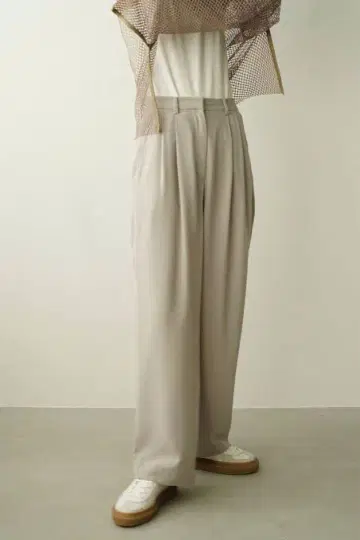 CLANE 클라네 BASIC TUCK PANTS 베이직 턱 팬츠