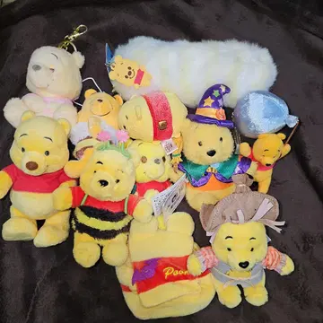 곰돌이 푸 봉제 인형 세트