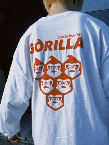 KOTORI GORILLA T셔츠 L 사이즈