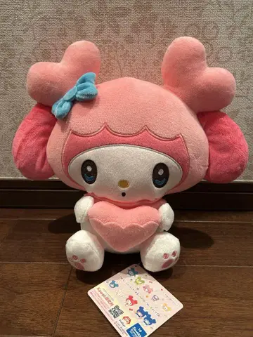 TWICE LOVELYS 산리오 포켓 BIG 봉제 인형 모모 마이멜로디