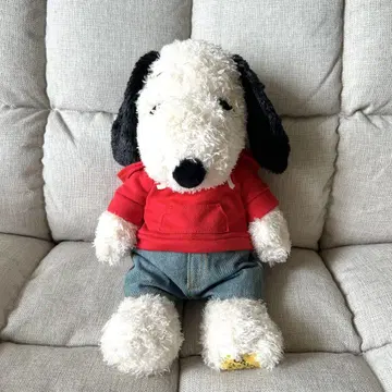 스누피 x-girl 봉제 인형 PEANUTS