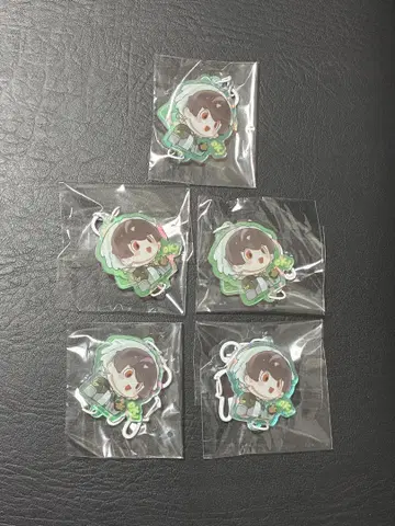 TGS 2025 무한대 Ananta 아크릴 키링 세모아 5개
