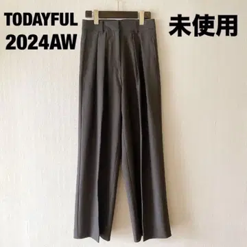 [ 미사용 ] Doubletuck Smooth Trousers
