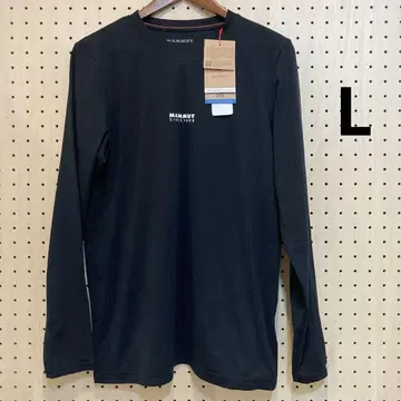 로고 프린트 긴팔 T셔츠 L (1016-01030)