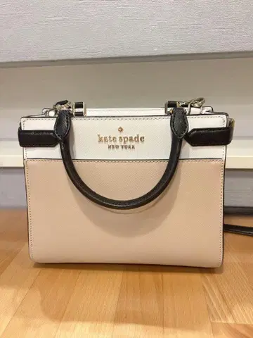 kate spade 베이지 블랙 숄더백