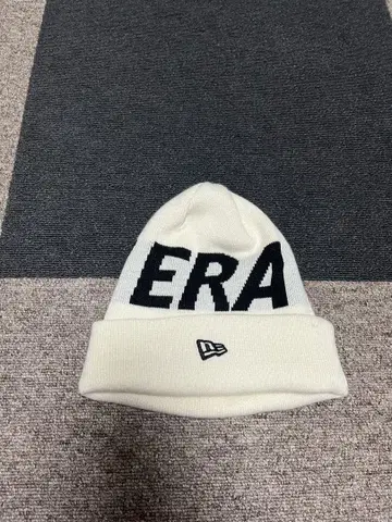화이트 니트 모자 ERA NEW 로고