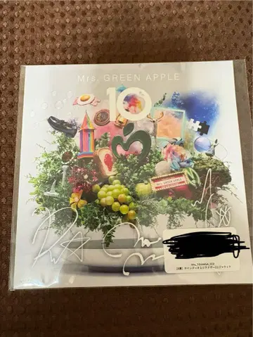 Mrs. GREEN APPLE 10 사인 데이터 포함 커버 자켓