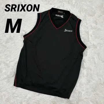 [새상품급] SRIXON 스릭슨 골프웨어 V넥 베스트 M 슬리브리스