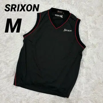 [새상품급] SRIXON 스릭슨 골프웨어 V넥 베스트 M 슬리브리스