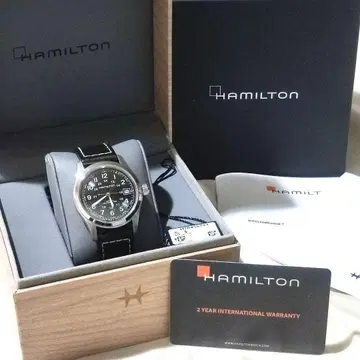새상품급 HAMILTON Khaki Automatic 카키 필드