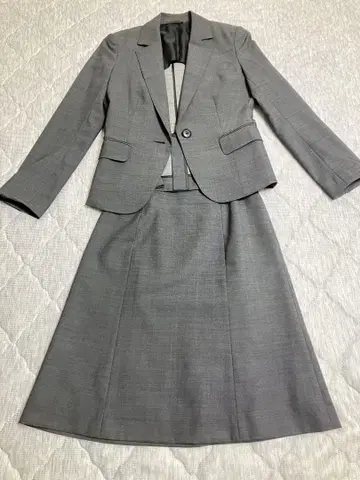 THE SUIT COMPANY 그레이 수트 상하의 세트