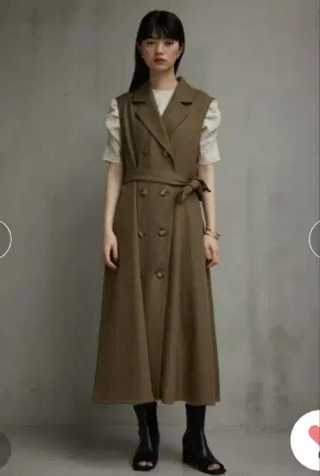 AZUL BY MOUSSY 트렌치 베스트 원피스