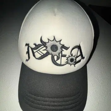 ideaswam 캡 화이트 블랙