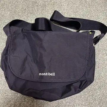 mont-bell 숄더백 블랙