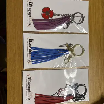 Fatestaynight 20주년 기념 태슬 참 (세이버, 린, 사쿠라)