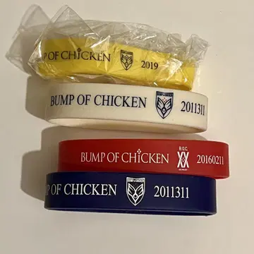 BUMP OF CHICKEN 러버 밴드 라바반 4색 범프 오브 치킨