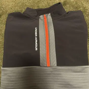UNDER ARMOUR 골프용 하프 지퍼 스웨터 L