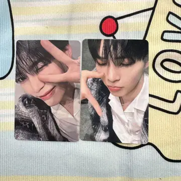 ZB1 제베원 한빈 지훈 B상 아이돌 챌린지 트레이딩 카드 2장