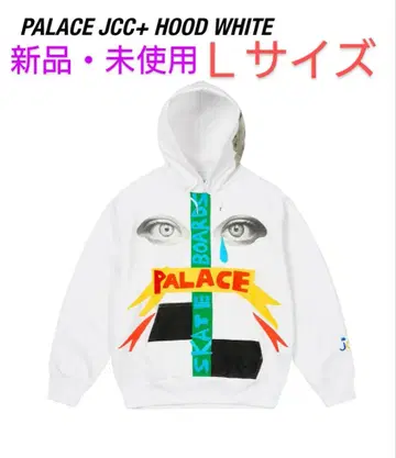 PALACE JCC+ HOOD WHITE L 사이즈 새상품 미사용