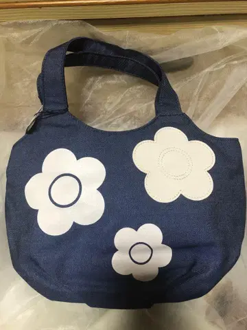 마리콴트 데님 토트백