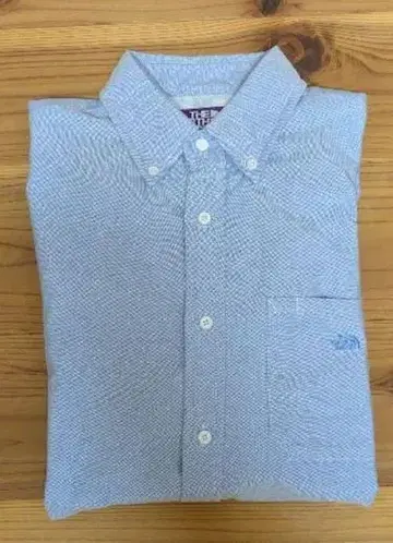 더 노스페이스 퍼플 라벨 버튼다운 셔츠 S