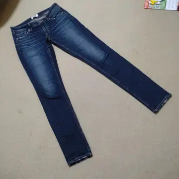 GYDA 스키니 데님 M 사이즈 다크 블루