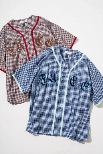 FACETASM BASE BALL SHIRT 블루