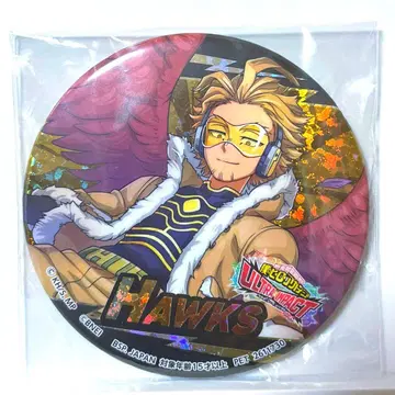 히로아카 ULTRA IMPACT 홀로그램 캔뱃지 호크스 남코
