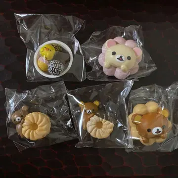 리락쿠마 미스터도넛 마그넷 컬렉션 컴플리트 세트 5개