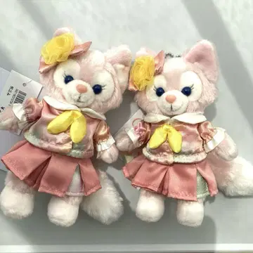 더피 컬러풀 해피니스 리나벨 인형 배지 2개